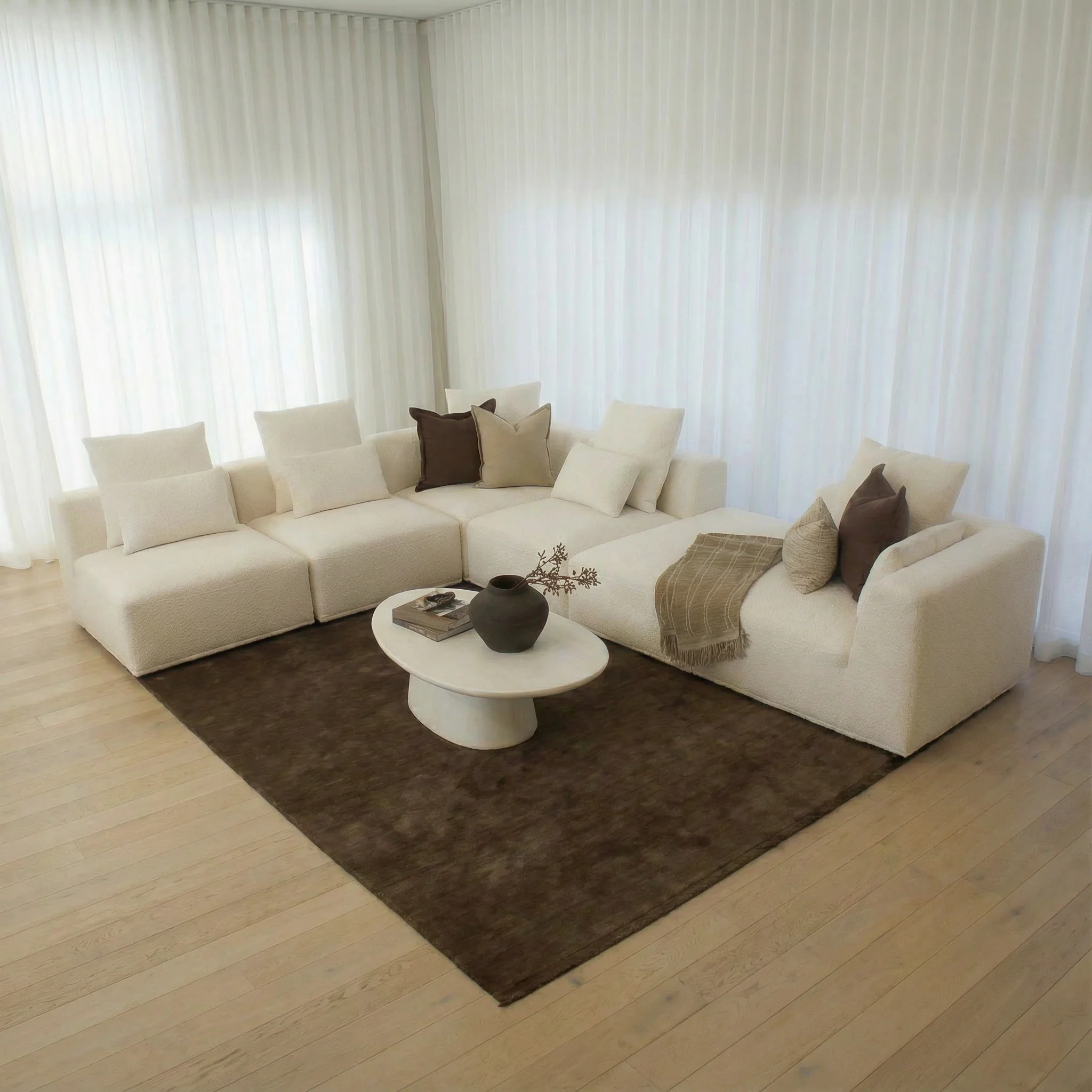 Verona 6 Seater Modular Lounge - Image 2