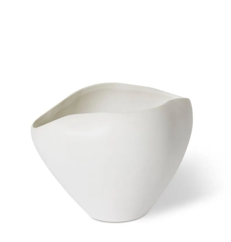 Zelma Vase - Matt White - Image 2